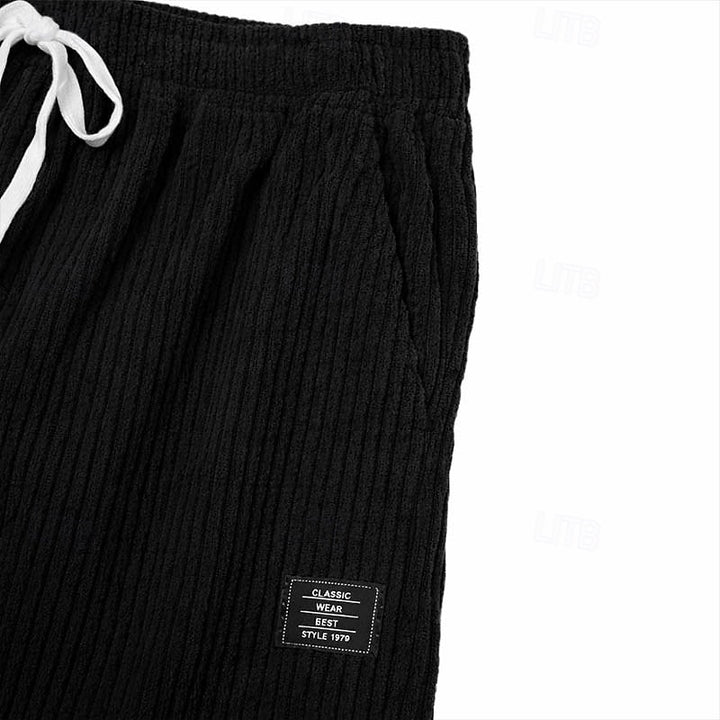 Fraser | Relaxed Ribbed Trousers