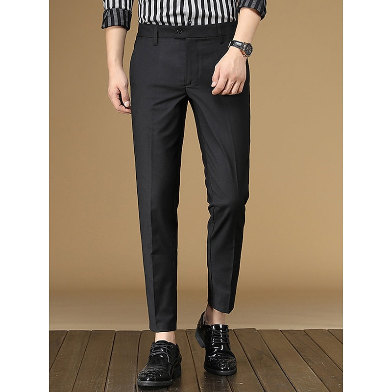 Leonard | Tailored Ankle-Length Trousers