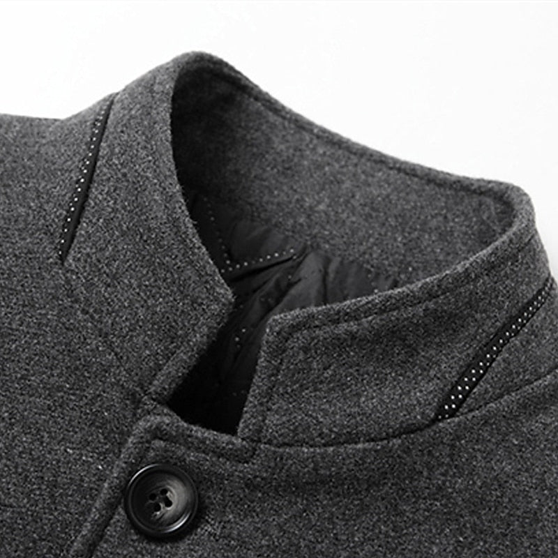 Everard | Tailored Stand-Collar Coat