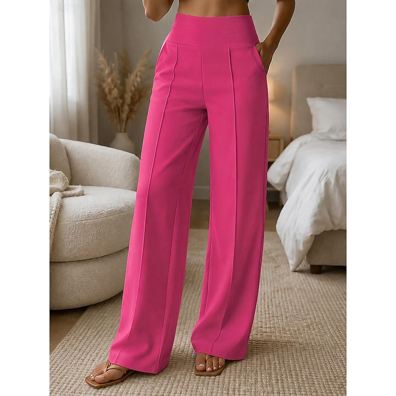 Lucille | High-Waist Wide-Leg Trousers