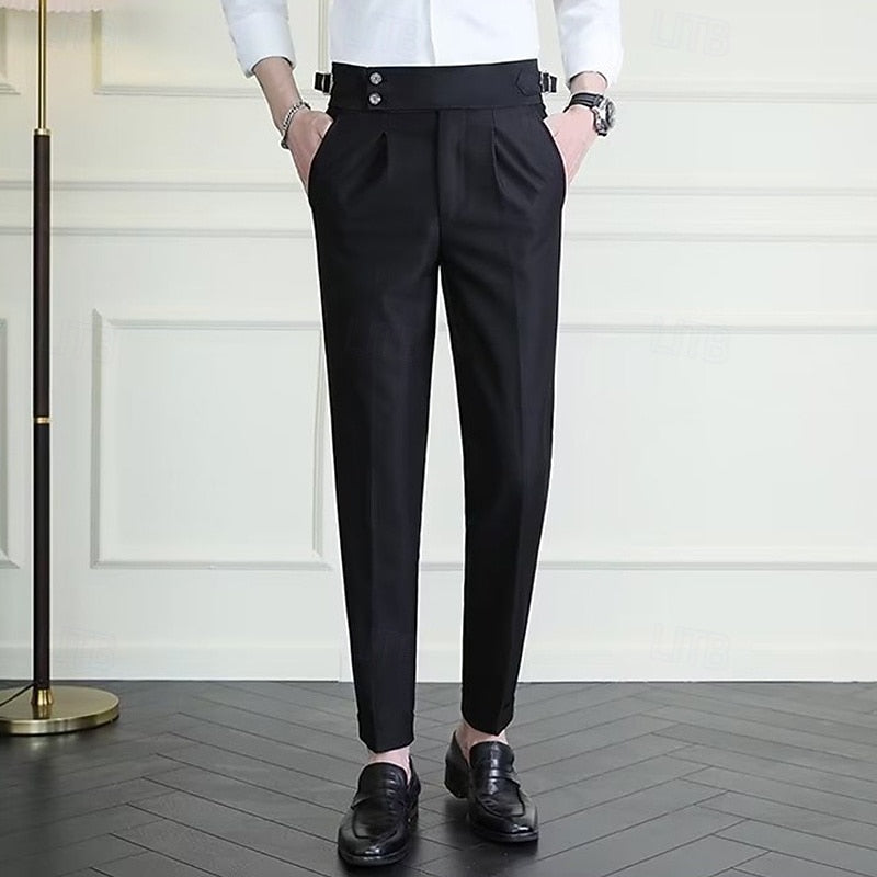 Tobias | Tailored Straight-Leg Trousers