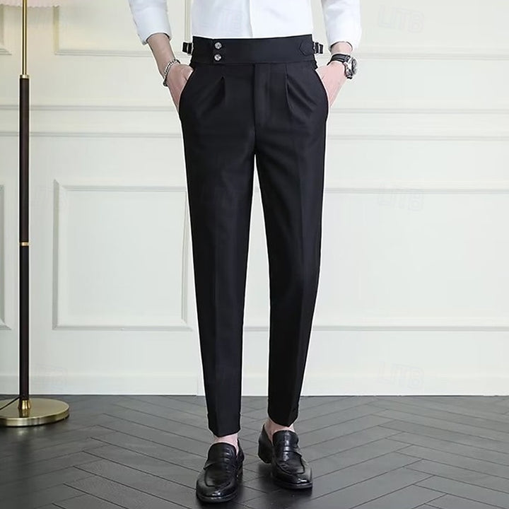 Tobias | Tailored Straight-Leg Trousers
