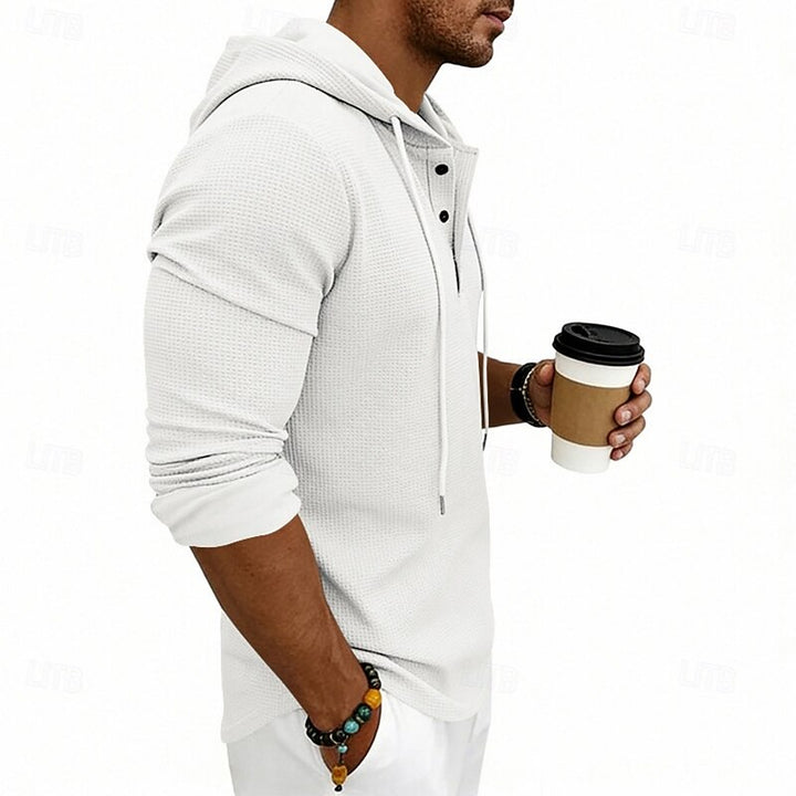 Malcolm | Relaxed Drawstring Hooded Top