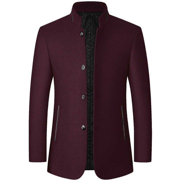 Everard | Tailored Stand-Collar Coat