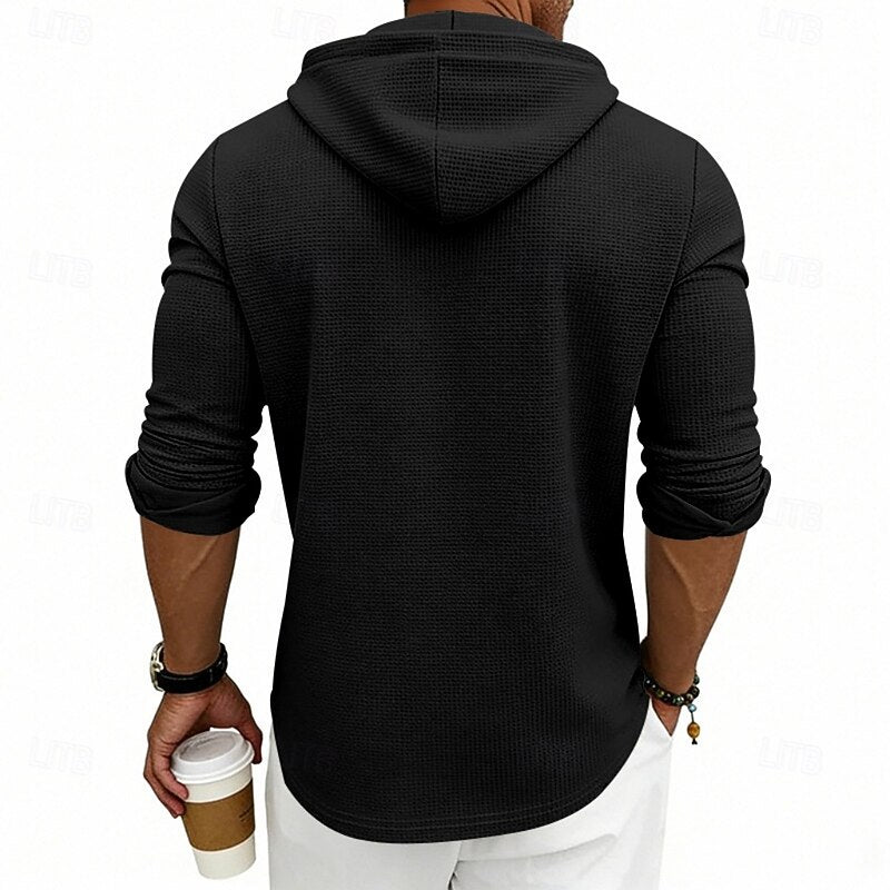 Malcolm | Relaxed Drawstring Hooded Top