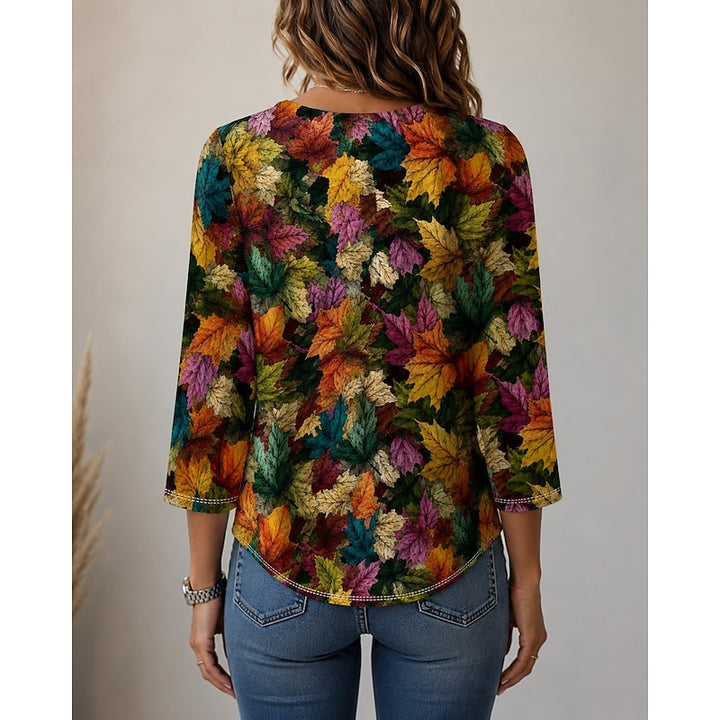 Katherine | Vintage Botanical Print Top